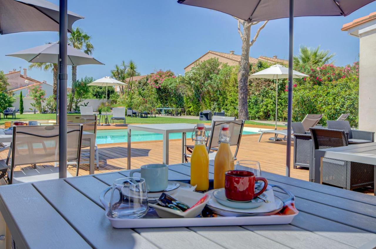 Hotel Domaine Le Courti à Le Barcarès Extérieur photo