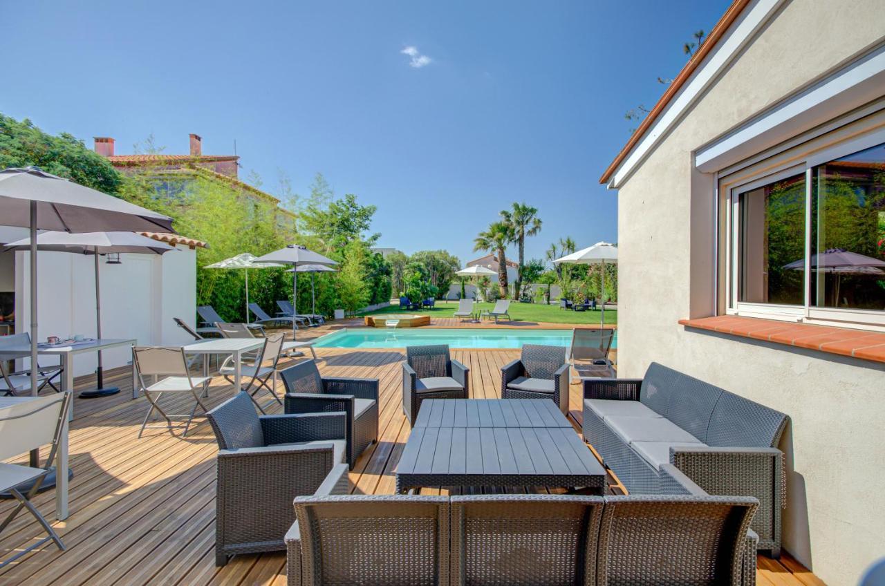 Hotel Domaine Le Courti à Le Barcarès Extérieur photo