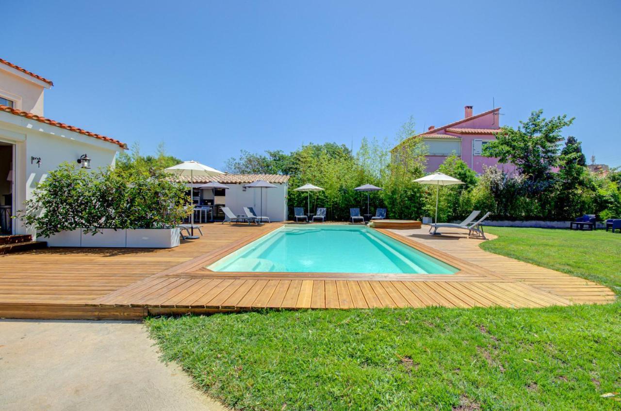 Hotel Domaine Le Courti à Le Barcarès Extérieur photo